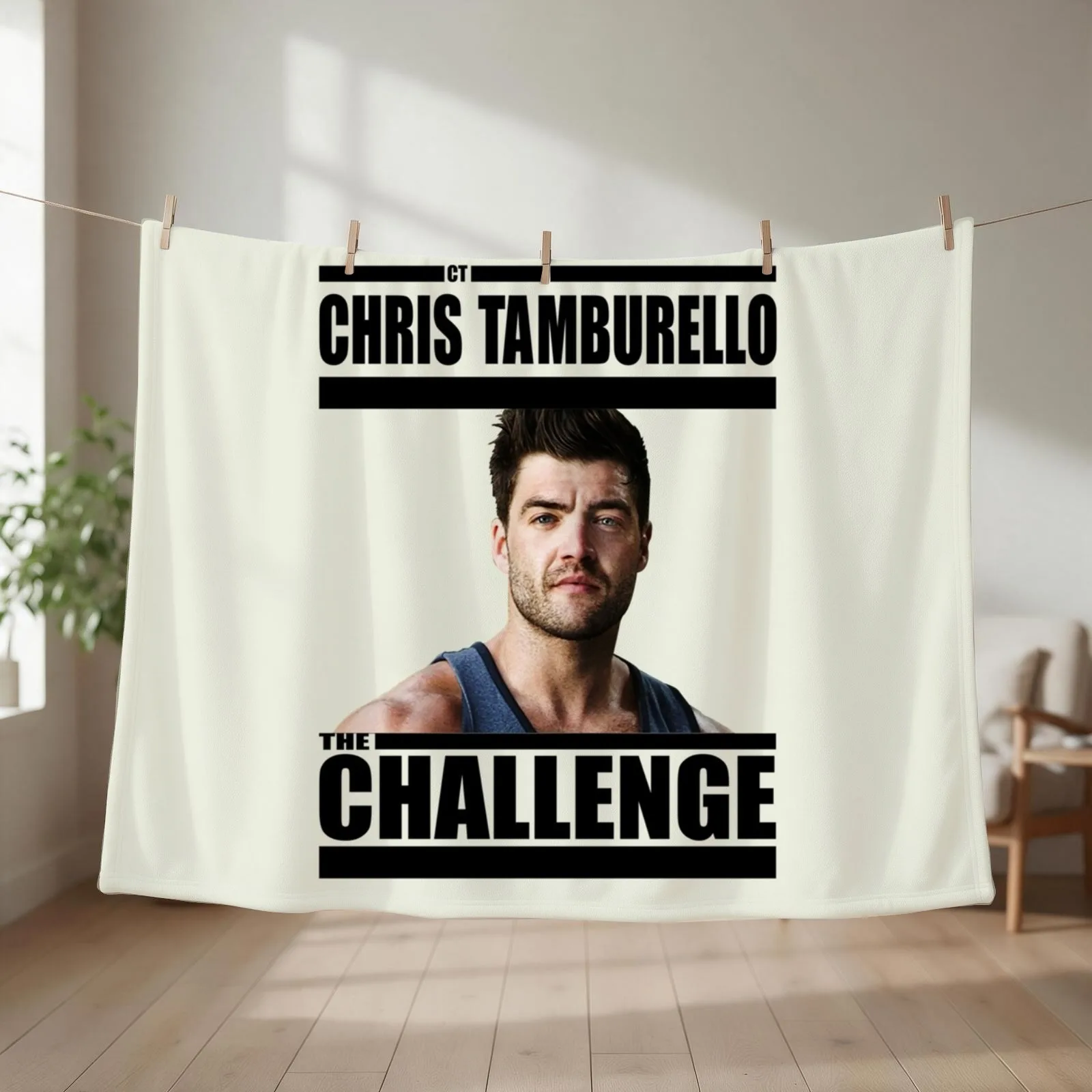 The Challenge Ct Shirt Mtv Thehellip Guys Unisex Tee Graphic Trending Throw Blanket