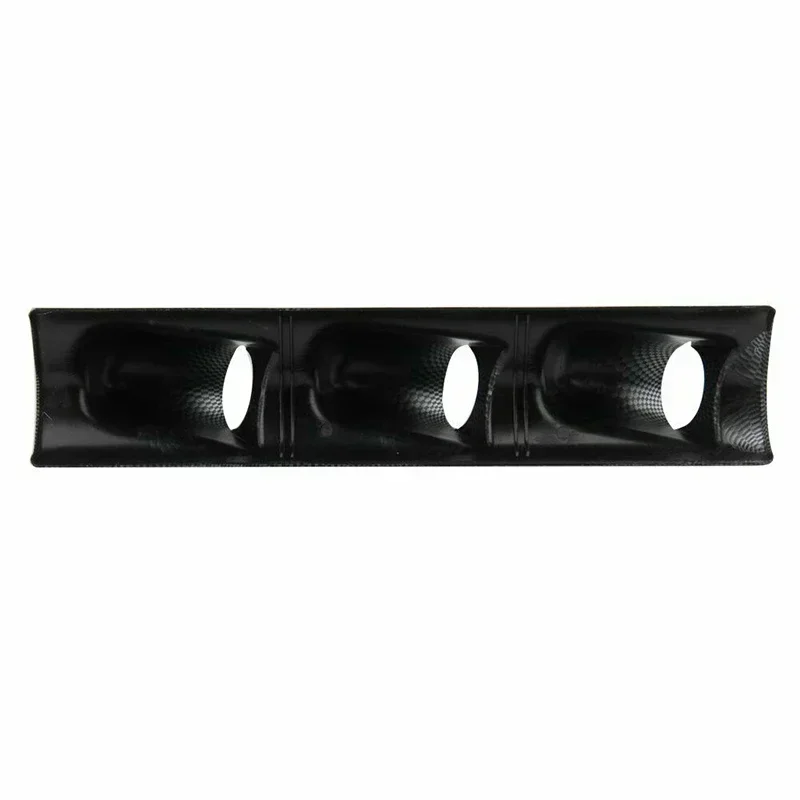 Universal Gauge Cup Car Meters Mount Holder 2 inch 52mm Gauge Pod 2/3 Hole Left Hand Drive A-Pillar Meter Pod Black/Carbon Fiber