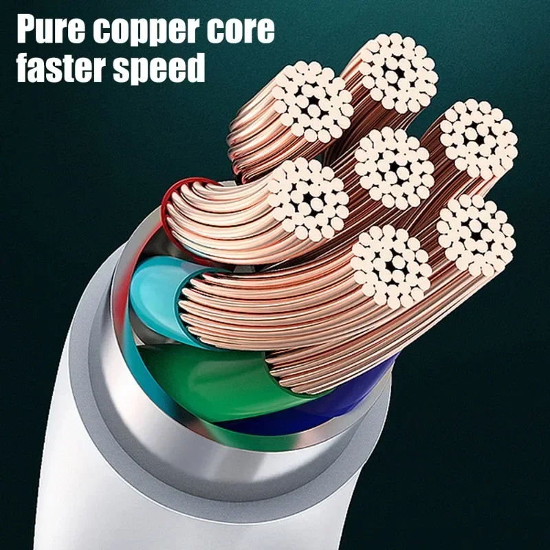 300 واط شحن سريع للغاية USB نوع C كابل بيانات USB إلى نوع C خط البيانات شاحن سريع للغاية لنظام أندرويد هواوي Xiaomi سامسونج ممن لهم