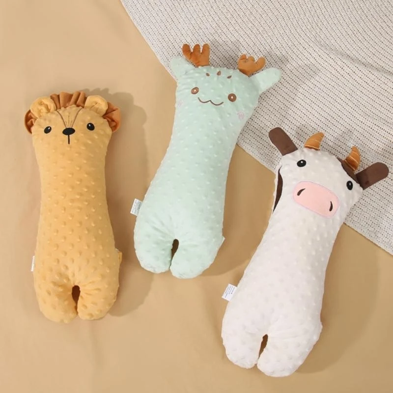 وسادة نوم جانبية J15U، دمية مريحة جميلة، لعبة مهدئة للنوم المريح