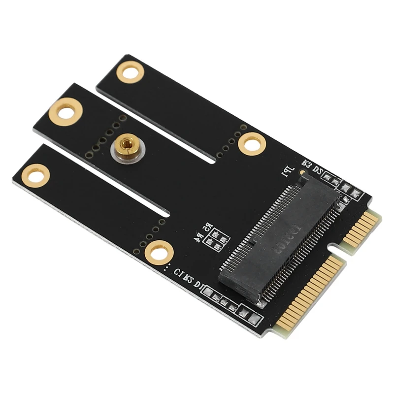 M.2ใหม่ NGFF เป็น MINI PCI-E (PCIe + USB) อะแดปเตอร์สำหรับ M.2 WiFi บลูทูธไร้สายการ์ด WLAN AX200 9260 8265 8260สำหรับแล็ปท็อป