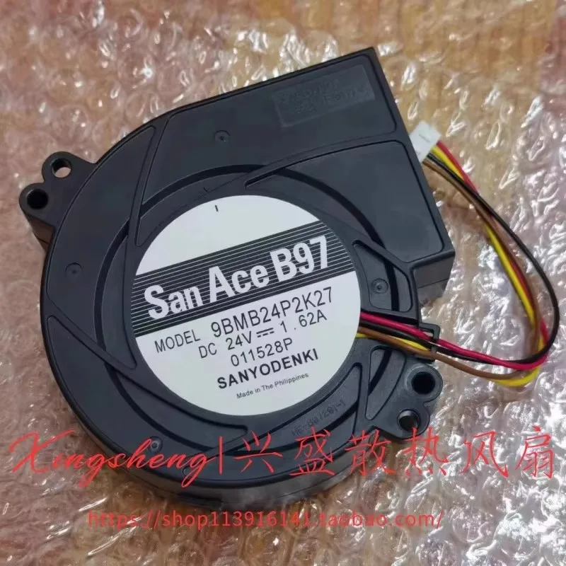 Authentic 9BMB24P2K27 24V 1.62A 97 * 95 * 33MM 9733 Violent Copier Projector Turbo Cooling Fan