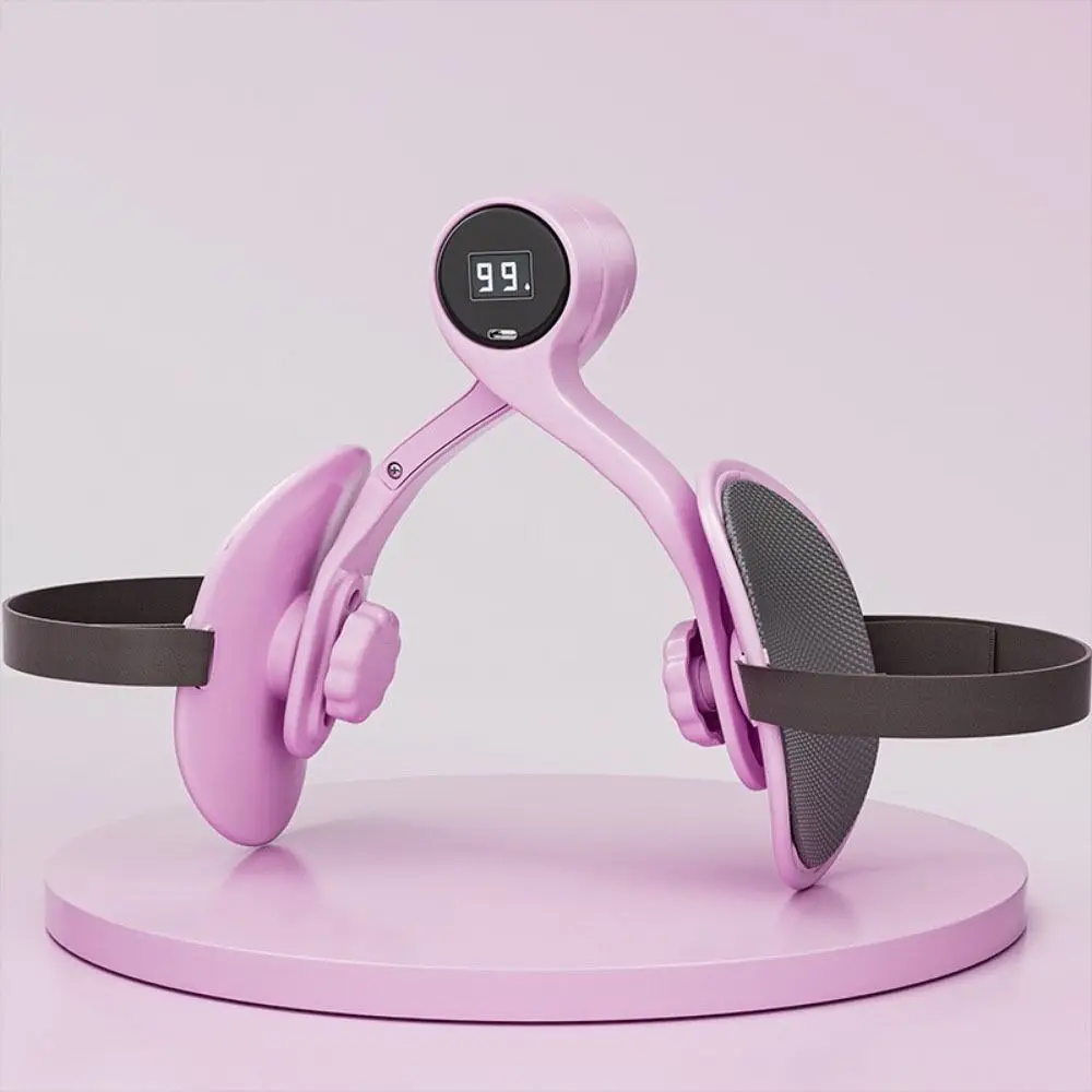 Strength Adjustable Pelvic Floor Trainer Multifunctional 360 Degree Rotation Kegel Training Device Non-Slip with Counter