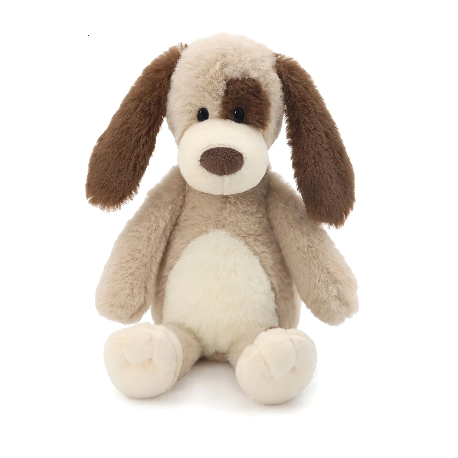 

30cm Cute Brown and Khaki Dog Puppy Pillow Plush Toy Cute Animal Stuffed Doll Home Decoration Baby Birthday Gift