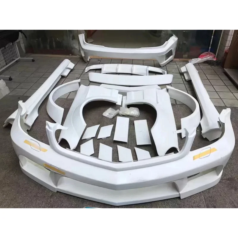 

For SL R230 Upgraded Mish Style Front and rear bumper spoiler Wide Body Kit