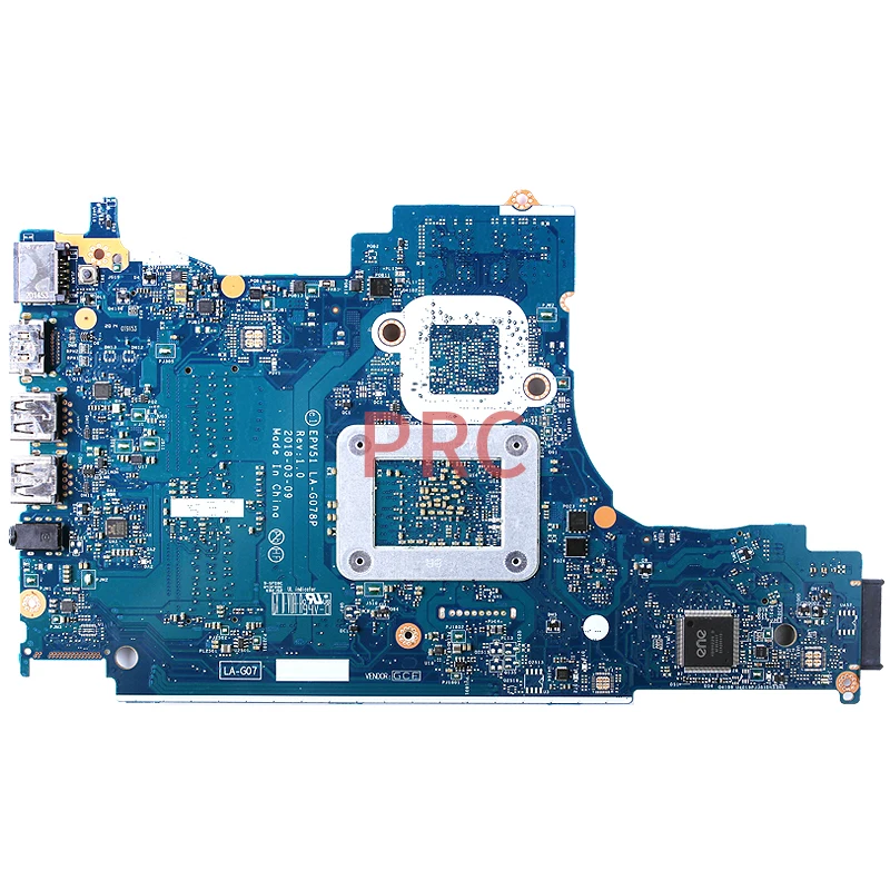 E2-9000/A4-9125/A6-9225 CPU For HP 15-DB 15T-DB 255 G7 Notebook Motherboard EPV51 LA-G078P Laptop Mainboard L20477-601 DDR4