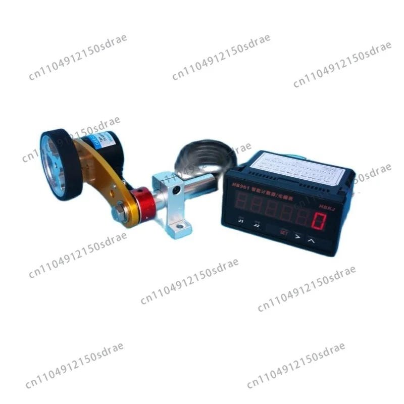 Length meter Meter wheel Measuring Speed wheel encoder Length measuring instrument Mounting bracket