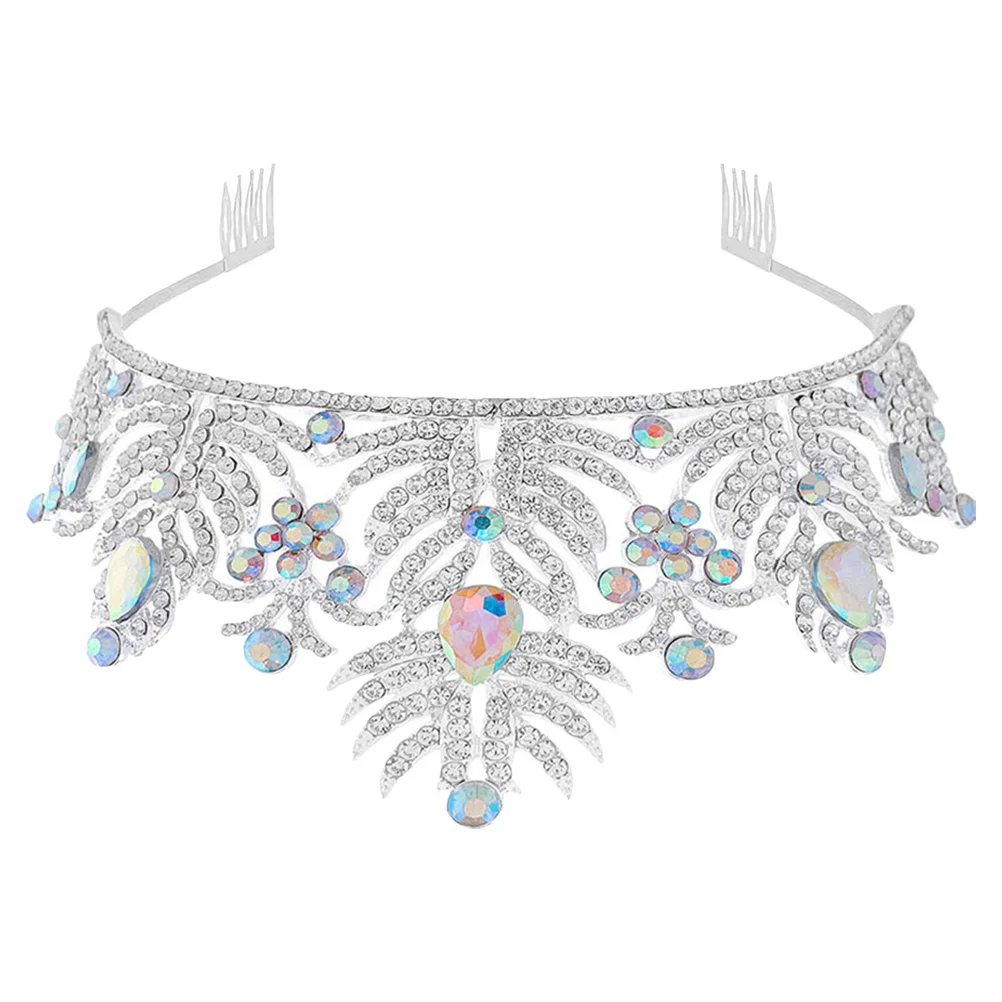 

Sparkling Rhinestone Tiara Bridal Wedding Headpiece For Women Birthday Crown Hair Accessories Crowns Bridal Crown Headband