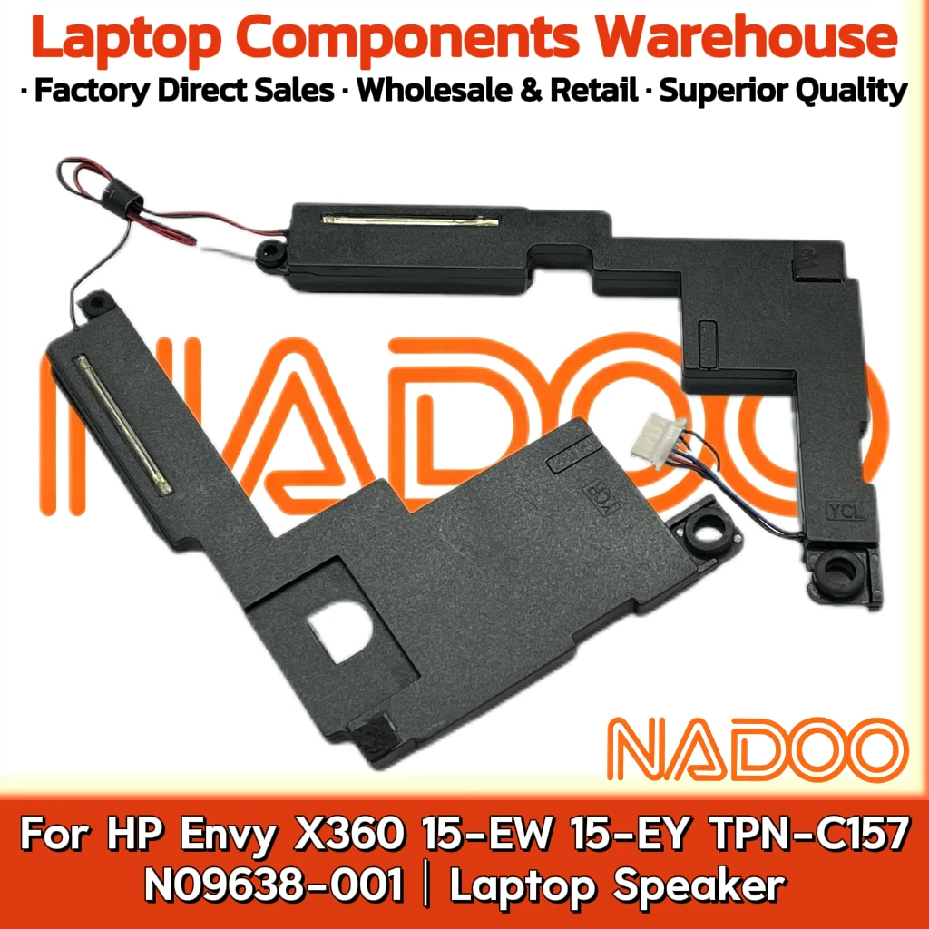 

New Original Laptop Notebook Audio Speaker For HP Envy X360 15-EW 15-EY TPN-C157 N09638-001 Built in horn audio