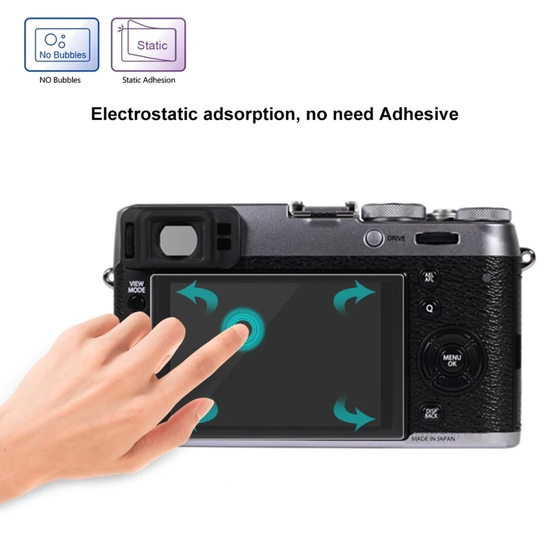 PULUZ Cho Fujifilm X100T Máy Ảnh 2.5D Cạnh Cong 9 H Độ Cứng Tempered Glass Bảo Vệ Màn Hình Cho Fujifilm X100t glass phim bảo vệ