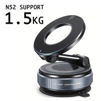 Magsafe Car Phone Holder for IPhone 14 15 16 Android Auto Suction Cup Mobile Cellphone Support for Tesla Mount Phones Telephone