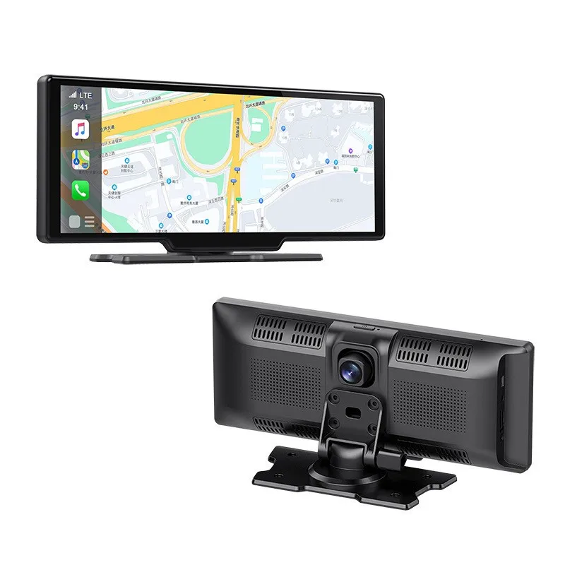 

10 Inch Portable Carplay Touch Screen HD 4K Ultra AHD Rear Cmera Black Box Cmera Mnitor for Vehicles