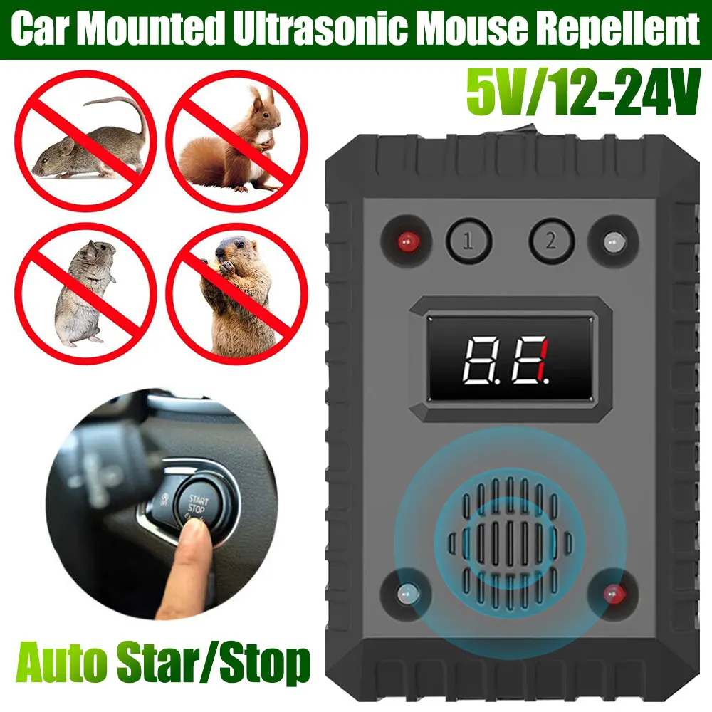 Ультразвуковой отпугиватель мышей, грызунов, насекомых, пауков