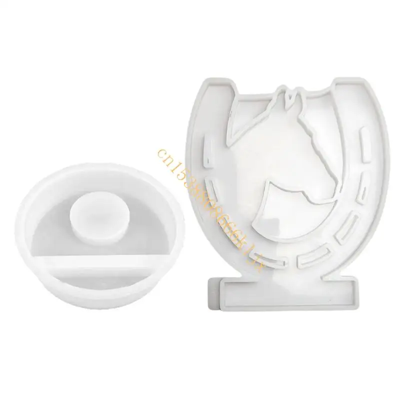 

Horse Head Stand Mold Candlestick Mold Holder Gypsum Mould 066C