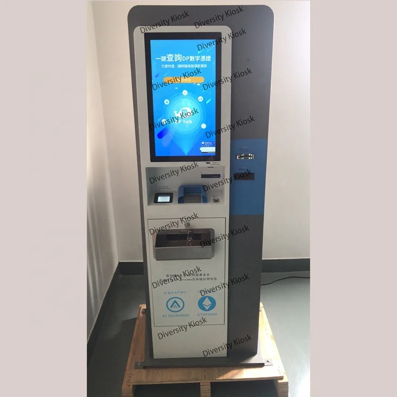 Terminal de troca de moeda de quiosque de pagamento de alta segurança Crypto ATM Machine BATM BTC Terminal de autoatendimento