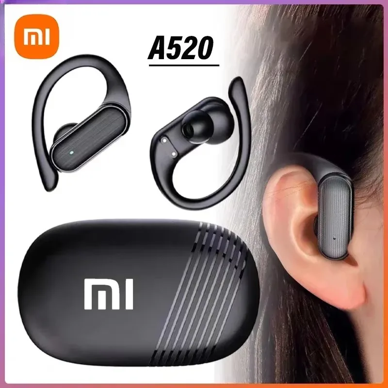 XIAOMI A520 Bluetooth 5.3 Earphone Touch Control Bluetooth Waterproof Earphone Noise Canceling Sport Earset Running Game Headset