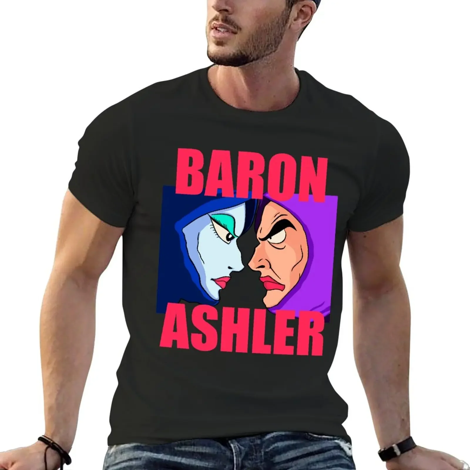 BARON ASHLER T-Shirt customs design your own for a boy mens white t shirts