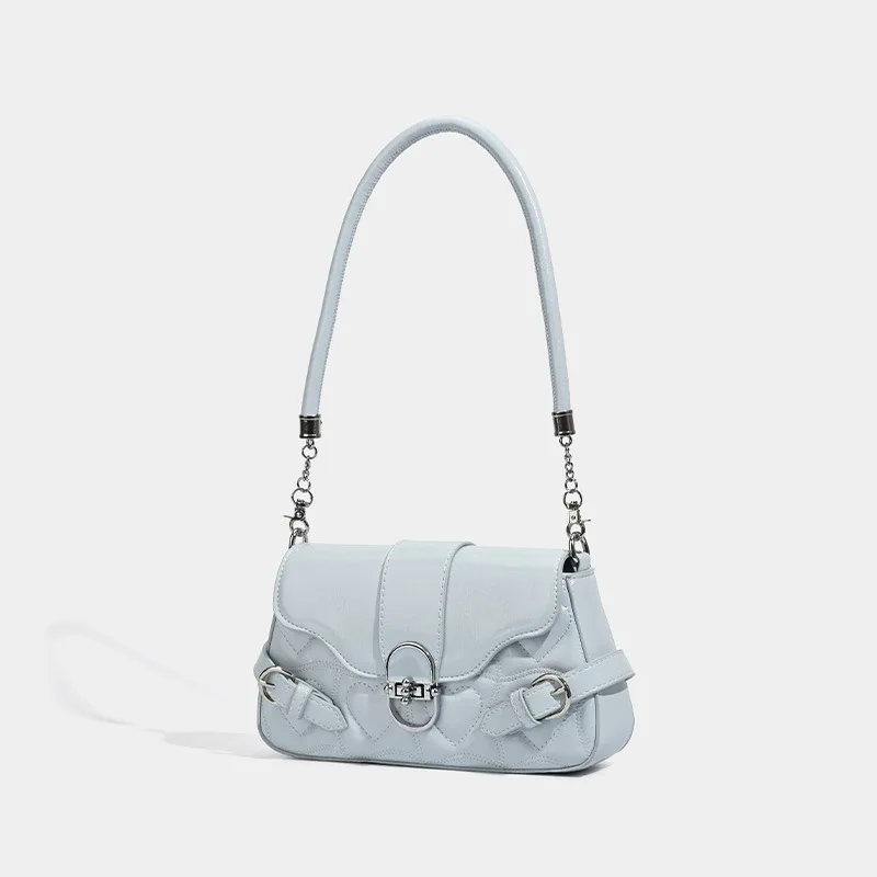 

New 2026 Vintage Fallon Underarm Bags Fashion Communicator Locked Single Shoulder Slung Small Square Bags