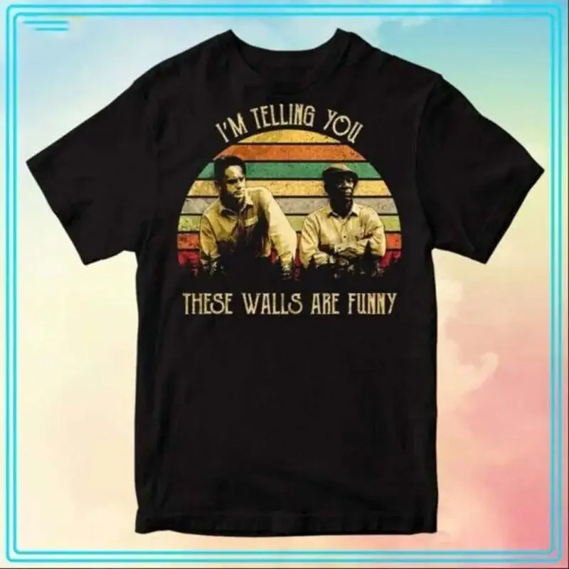 Ellis Redding These Walls Are Funny Shawshank Redemption Quote T-shirt