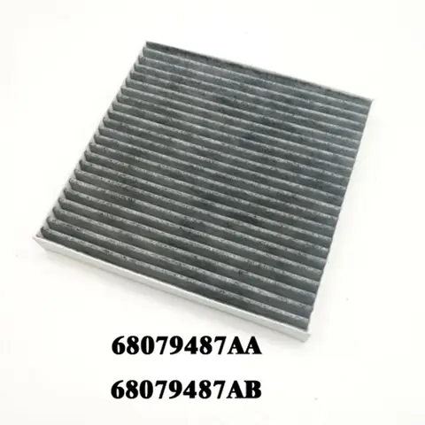 Yubao New Carbon Cabin Air Filter Fit for Dodge 2011-2019 Durango For Jeep Grand Cherokee 68079487AA 68079487AB