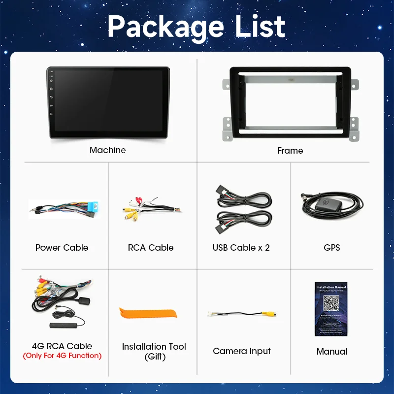Radio para coche Suzuki Grand Vitara 3 2005-2015, multimedia, Carplay, GPS, navegación, Android Auto, 2 Din, autorradio UIS6125, 8 núcleos, 4G, WIFI, DSP, audio, RDS, Bluetooth 5.4, ventilador de refrigeración integrado, botón, luz, pantalla. 8