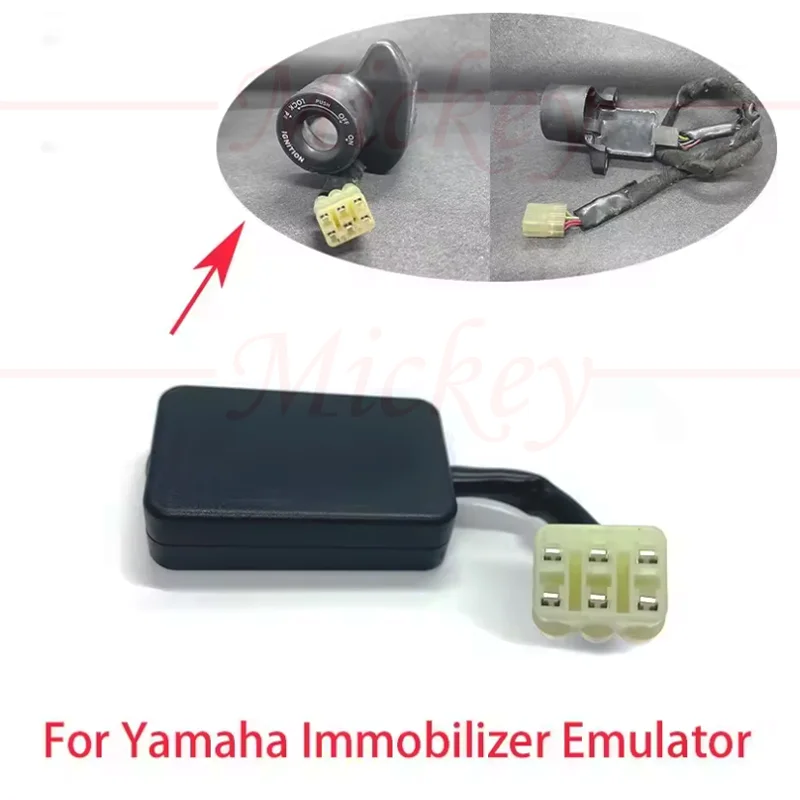 For Yamaha Immo Off Emulator Plug & Play 2002-2024 Models R1 R6 MT07 MT09 MT10 T-MAX XMAX – No Programming Needed
