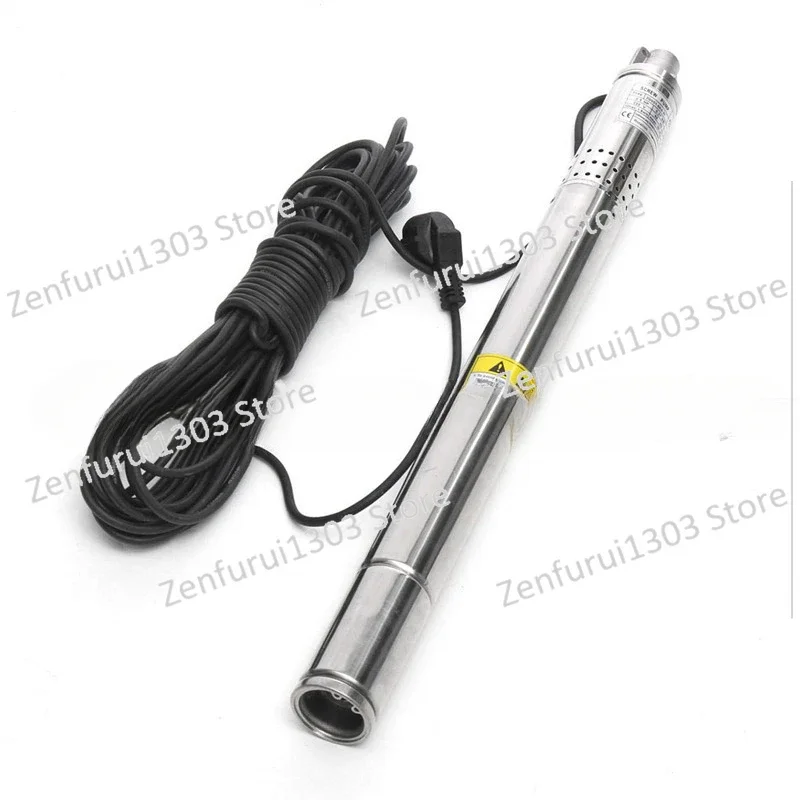 Household Deep Well Pump High Head Electric Pump Stainless Steel Vertical Screw Pump Submersible