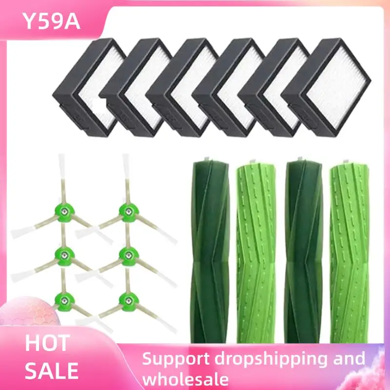 

Y59A Аксессуары Hepa-фильтр Боковая щетка Рулон щетки Запасная часть Замена робота-пылесоса