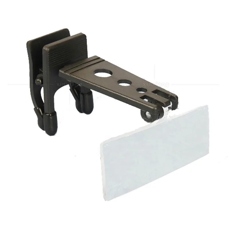 1.5X/2.5X/3.5X Szkło powiększające Instrumenty optyczne Składany klips na lupie okularowym z 3- soczewkami ABS Akryl Trwały 85x30mm — zdjęcie 5