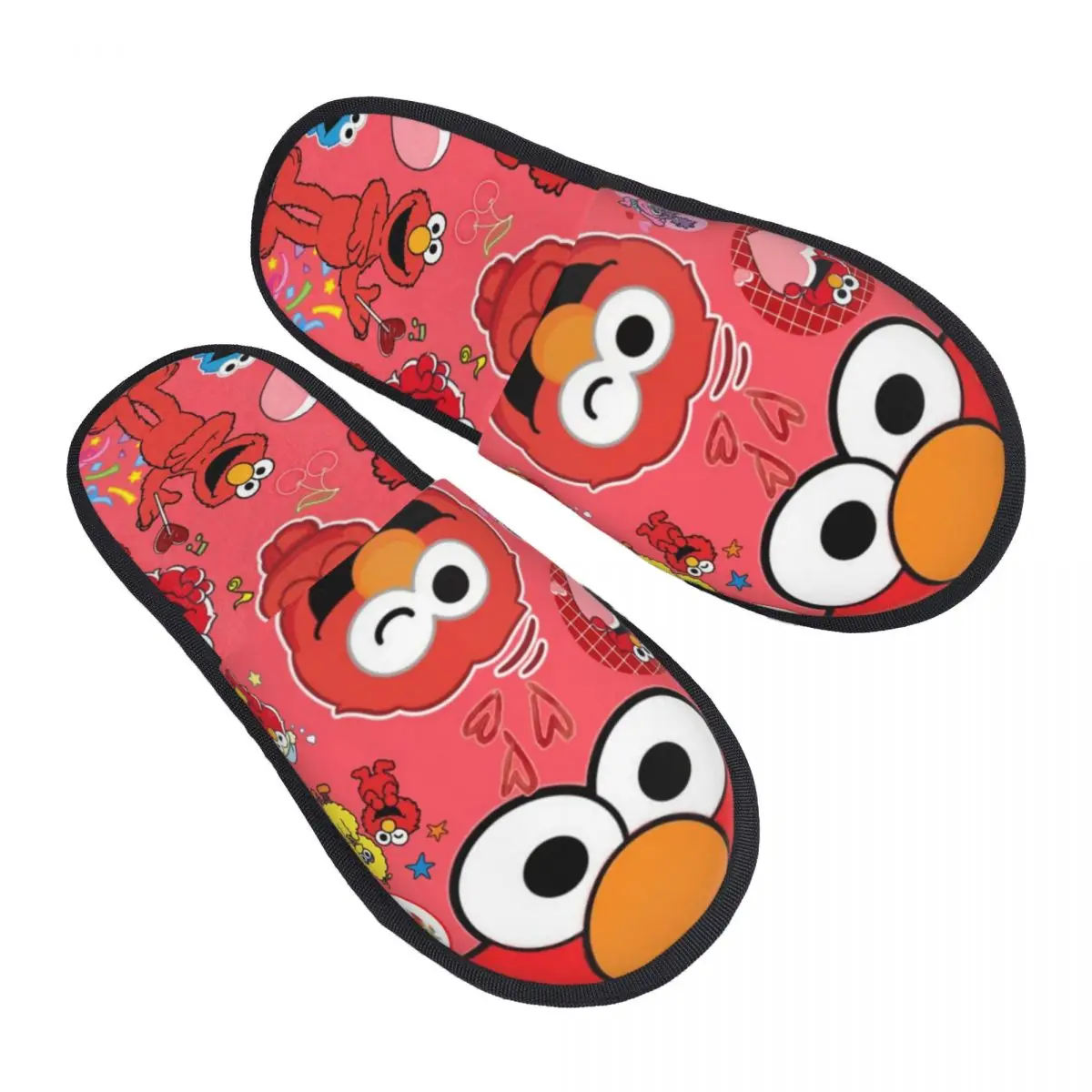 

Пользовательские гостевые тапочки Cookie Monster ELMO для спа-женщин, домашние тапочки
