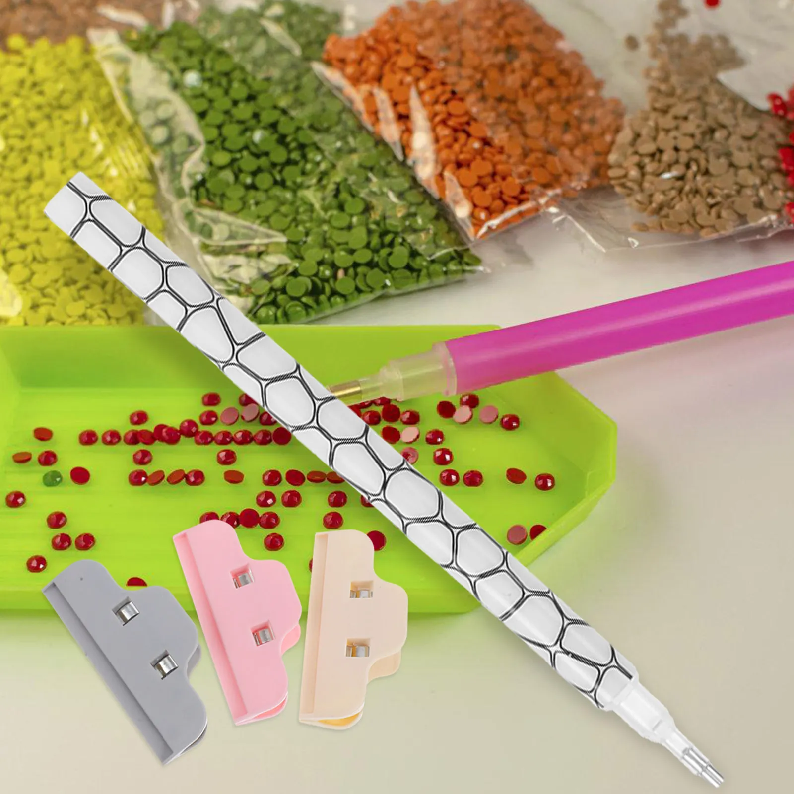 6Pcs Edge Clips for Food Bags – Snack, Bread, Chip Bag Sealer, Kitchen Freshness Preservation Tool