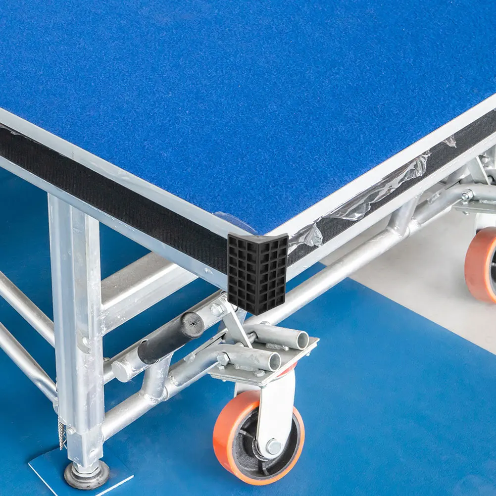 

4 шт., угловая защита для стола для пинг-понга, сверхмощная пластиковая защита для настольного тенниса, безопасная плавная установка