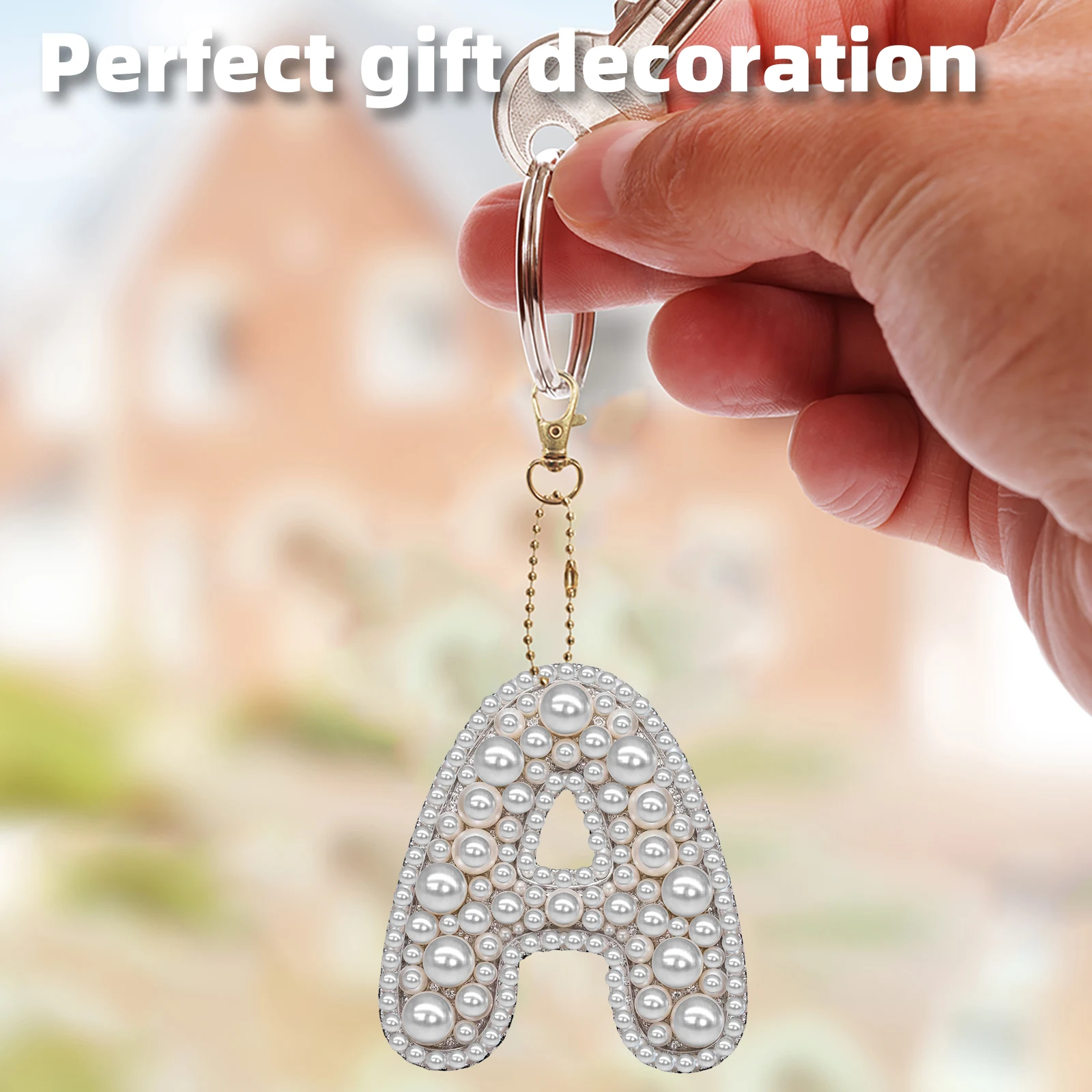 Набор для создания брелока с ж – обзор и цена Resin Art Letter Keychain