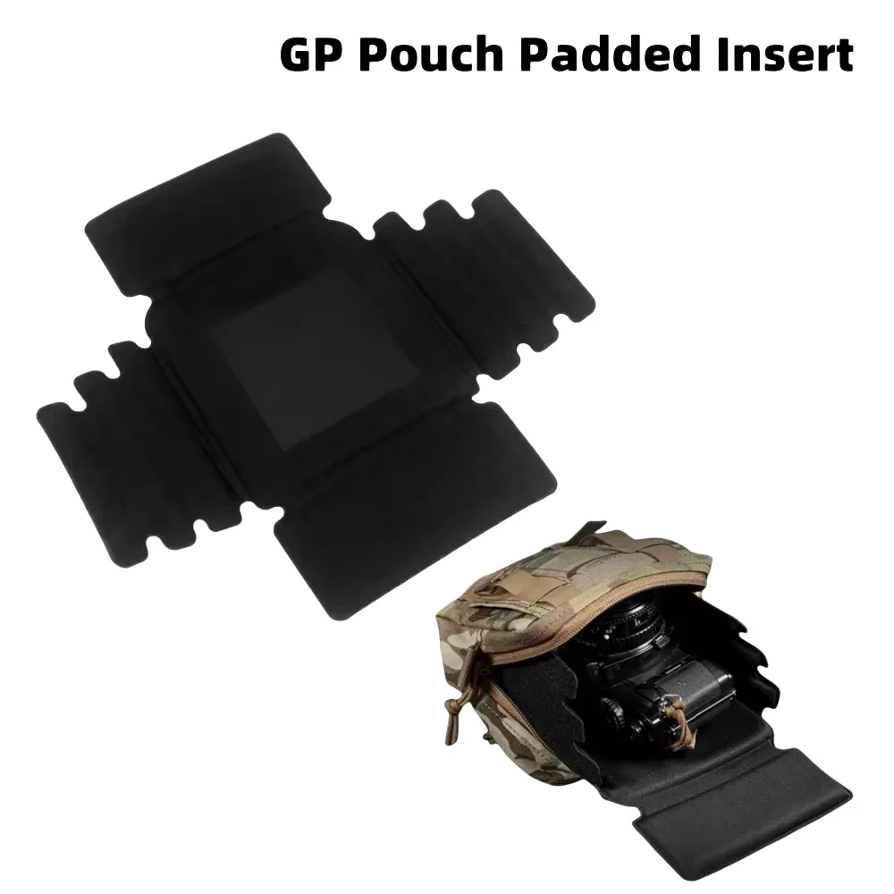 Tactical Protective Pad EVAThick sponge magic hook surface6×6 GP Pouch Cushion NVGs Masks Goggles Camera Hunting Tool Protection