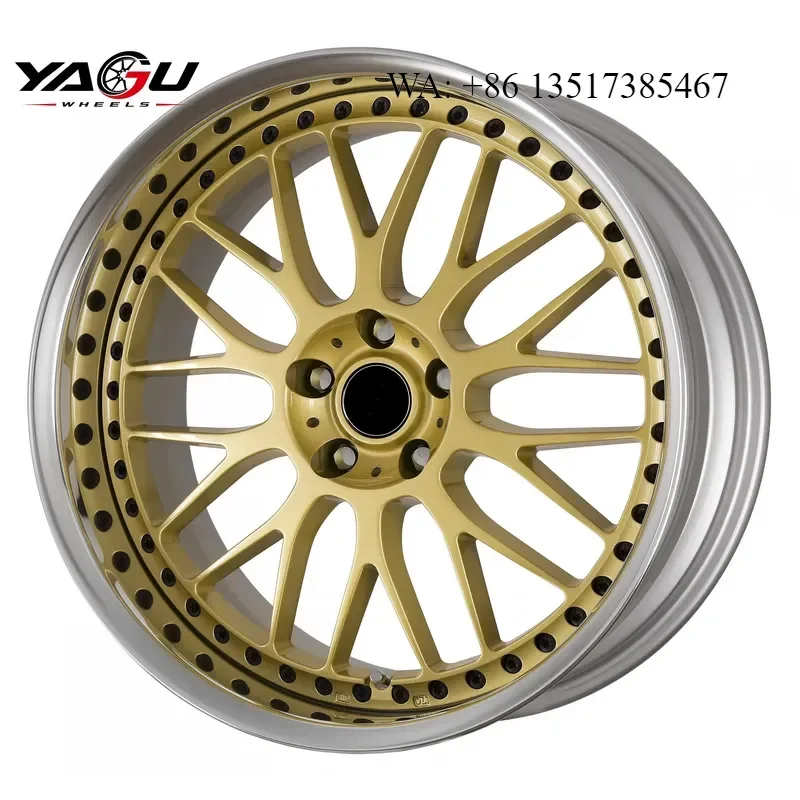 Work VS-XX 18 19 20 Inch 5x114.3 5x120 3-Piece Forged Wheels Gold Silver Rims for Lexus IS350 GS Toyota Crown BMW Z4 E85 E86