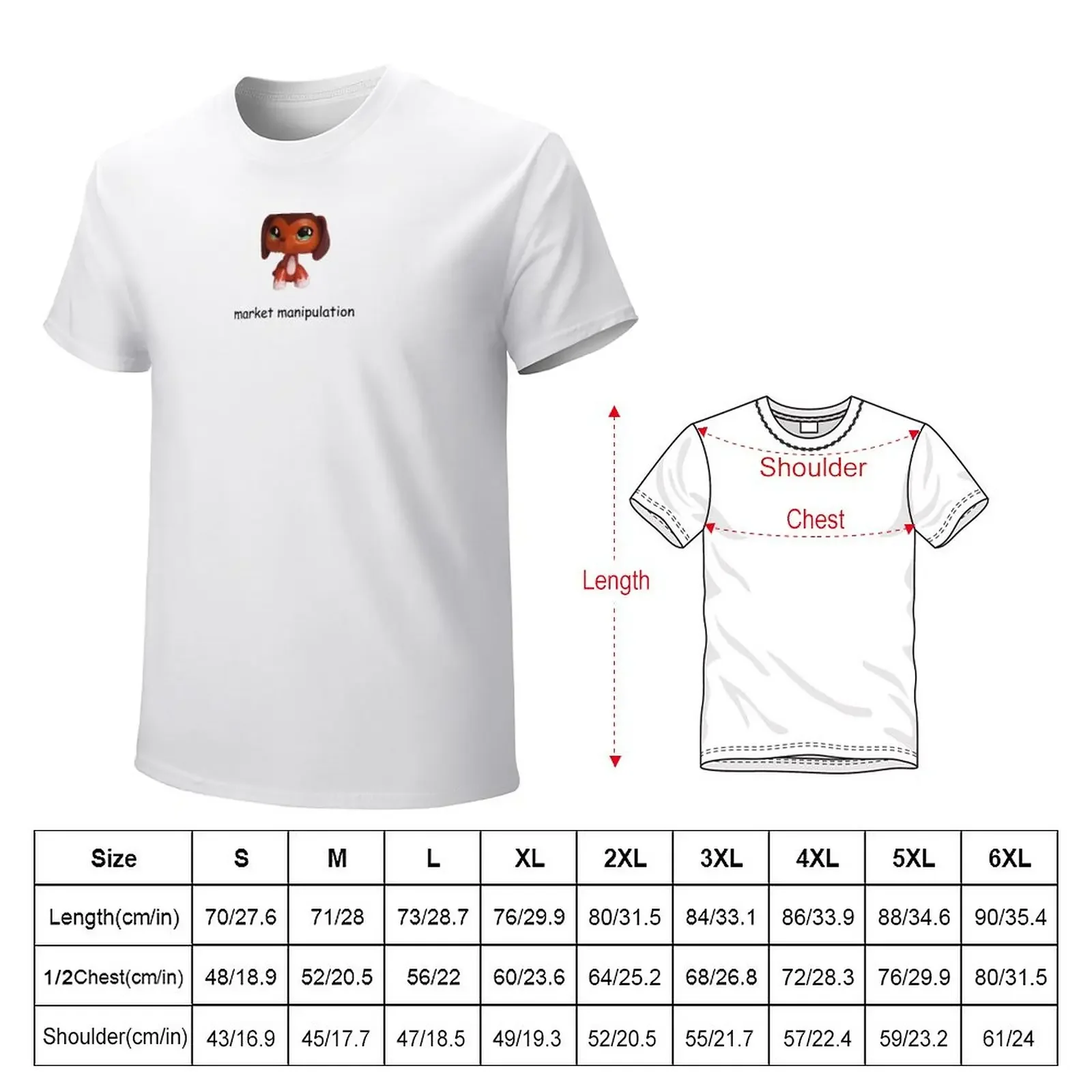 market manipulation T-Shirt cute tops tops oversizeds mens workout shirts