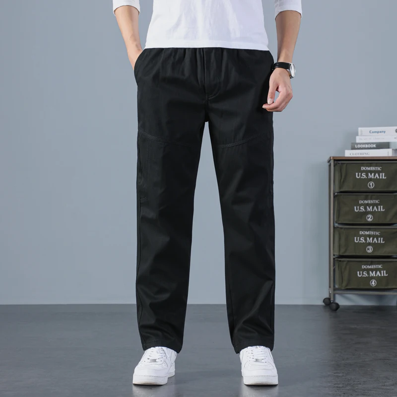 Autumn Pants Man Classic Casual Pants Mens Trousers Male Wide Tracksuit Spring Pants Men Large Size 5XL 6XL Oversize