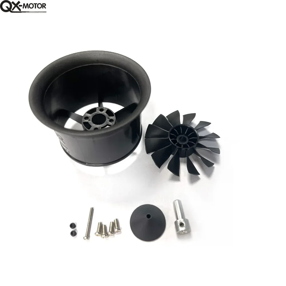 QX-Motor 50mm EDF 12 Blades Ducted Fan CW CCW Without Motor for RC Airplanes