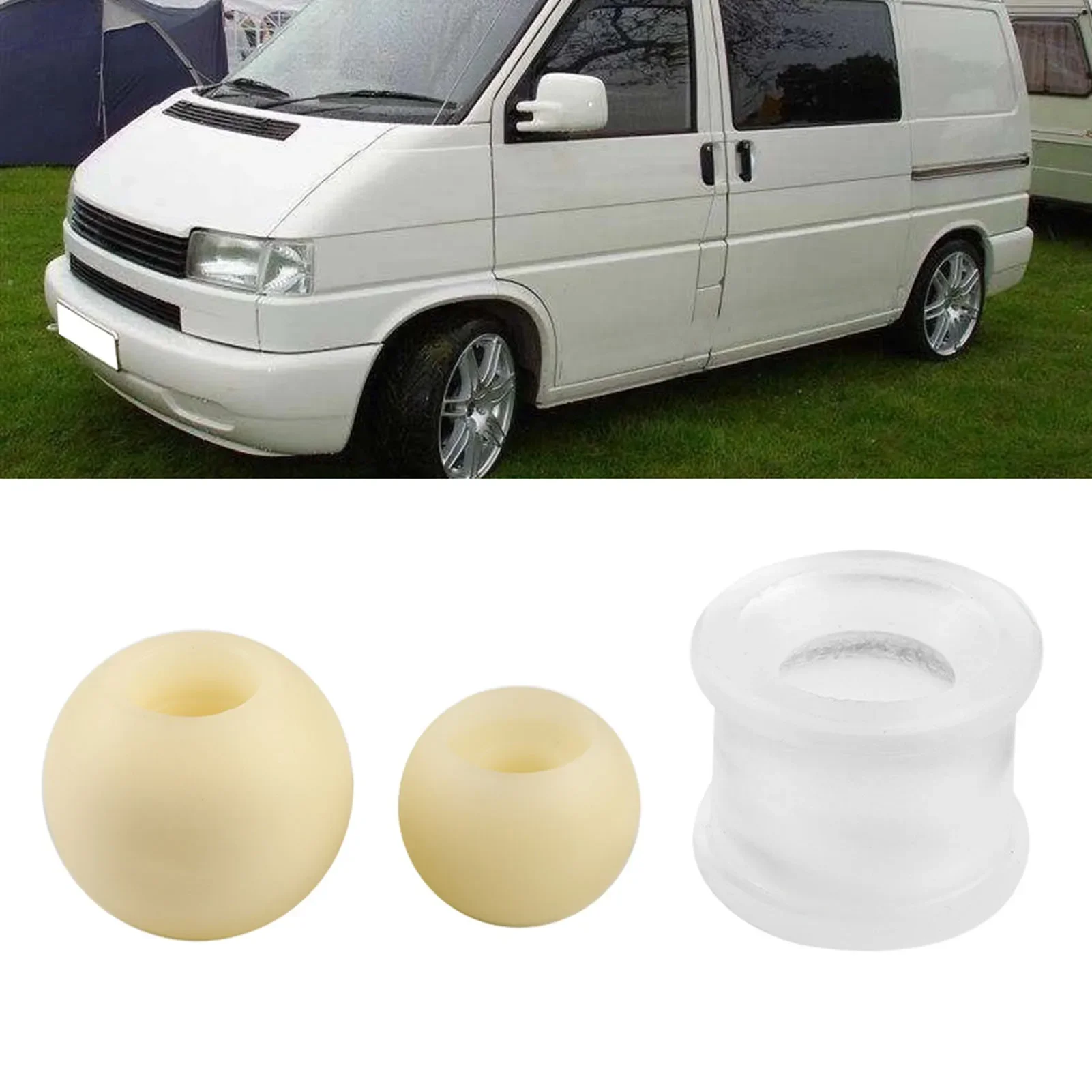 3Pcs/set Car Gear Linkage Selector Repair Kit Bushes 701711166 Automobile Accessories For Volkswagen T4