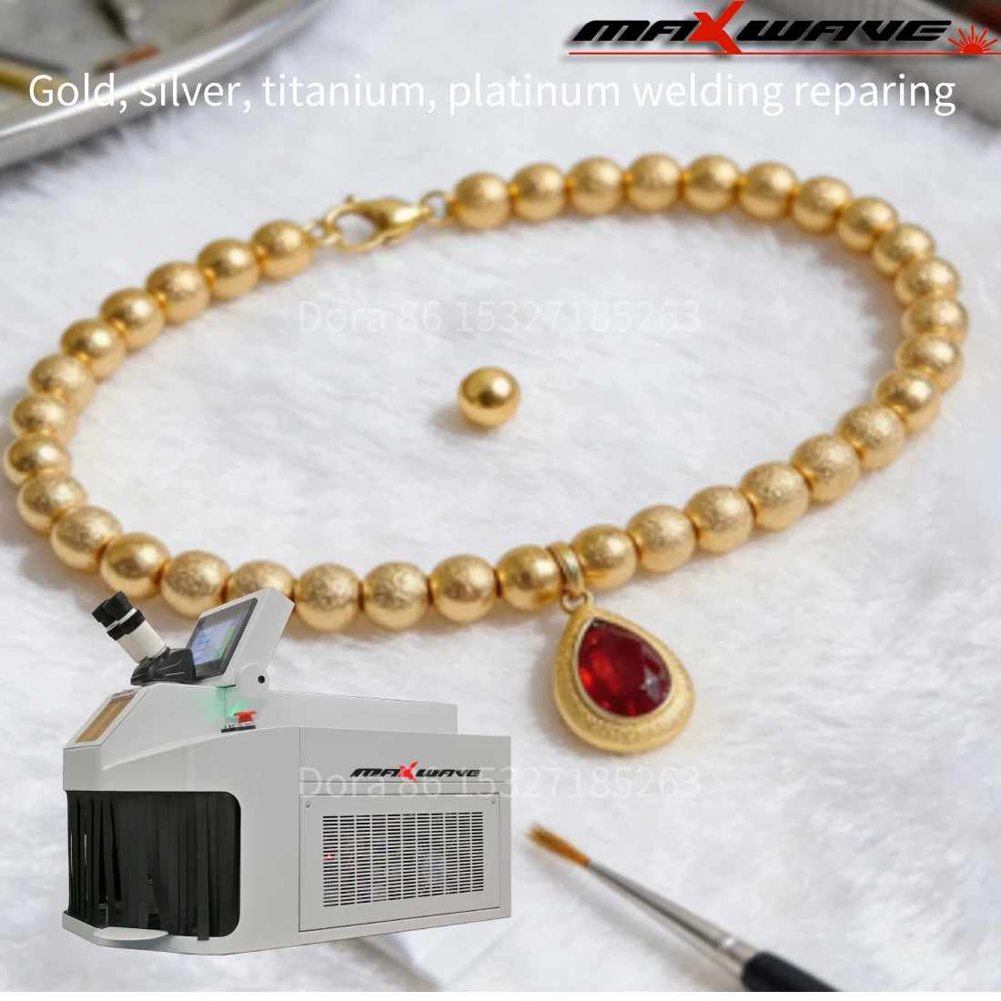 Maxwave Jewelry Welding Machine 200W for Gold Silver Ring Bangle dental Prostheses YAG Laser Spot Welder Laser Soldering Welder