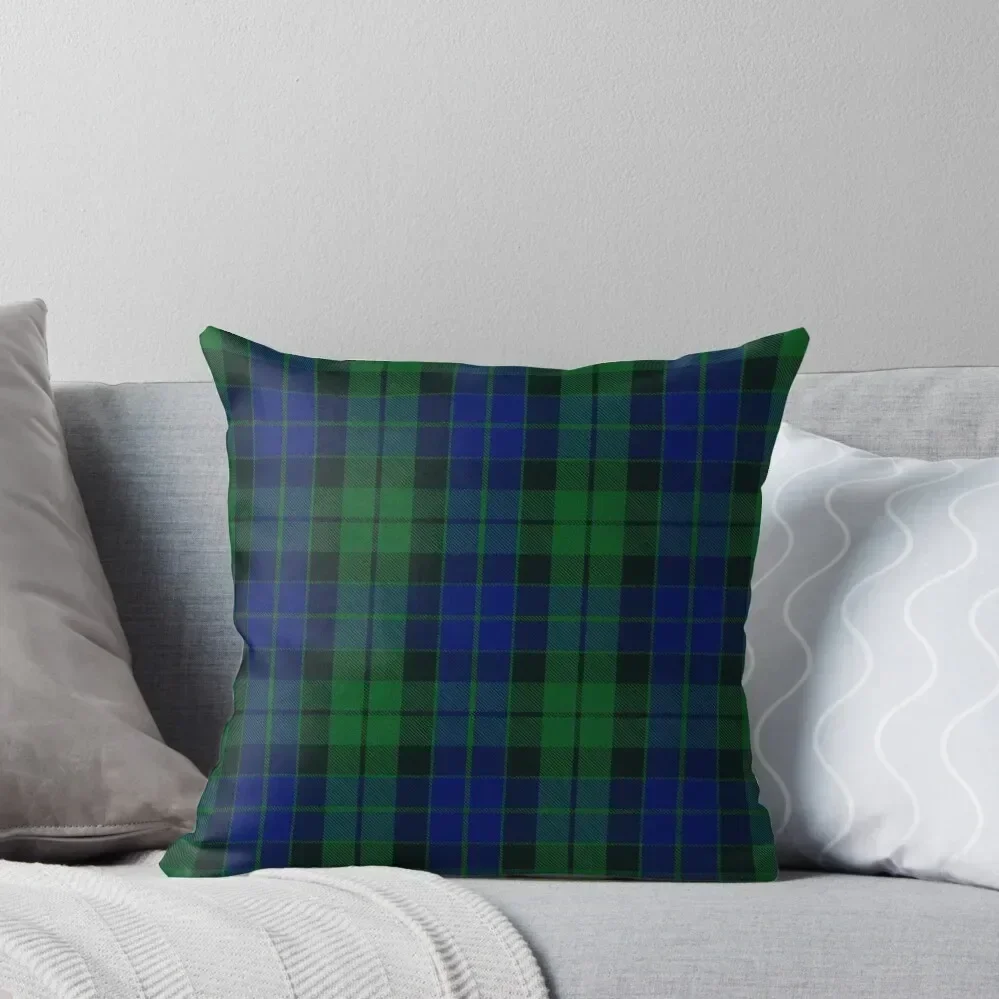 Mackay / Mckay Clan Tartan (High Res) Throw Pillow Christmas Pillow Decorative pillow case New year