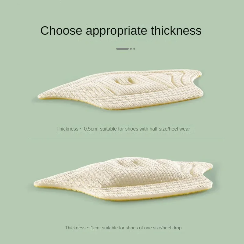 1/3/5 Pairs Unisex Women Men's Shoes Insoles Patch Sport Running Shoes Anit Wear Heel Pad Back Sticker Insert Cushion Insoles