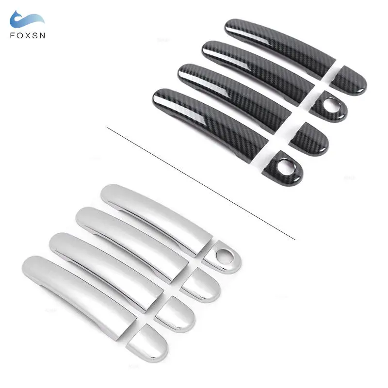 Car Styling Outer Door Handle Cover Sticker For Seat Leon MK1 MK2 1999-2012 Ibiza 2002-2017 Cordoba/Vario/Altea Toledo Arosa view 2