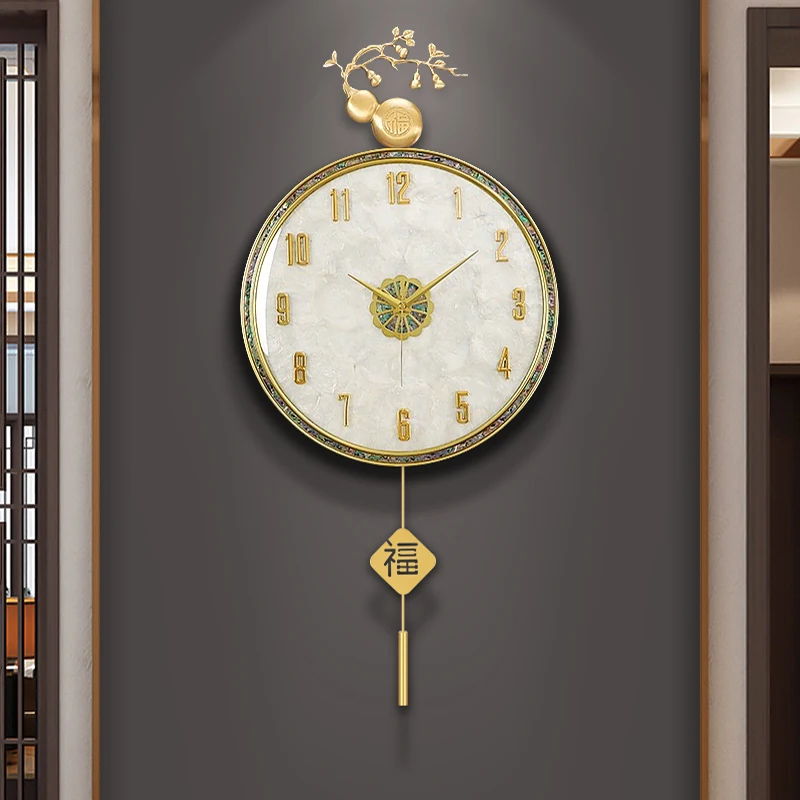 Wall Clock Minimalist Design Unique Korean European Wall Clock Digit Retro