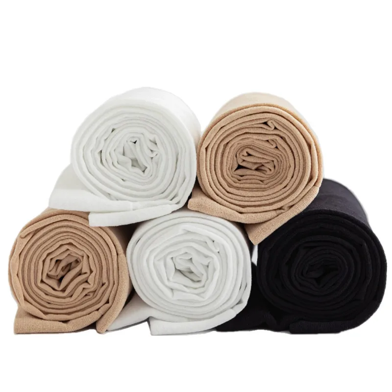 Medias largas por encima de la rodilla de terciopelo 120d, estilo japonés, alargadas, 80cm de altura, 190cos, madre falsa, blanco y negro