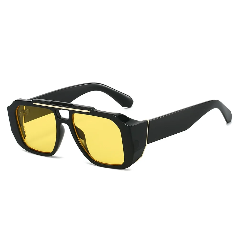 2026 Retro New Double-Bridge Vintage Eyewear | Versatile UV-Protective Sunglasses for Men & Women | Trendy Shades