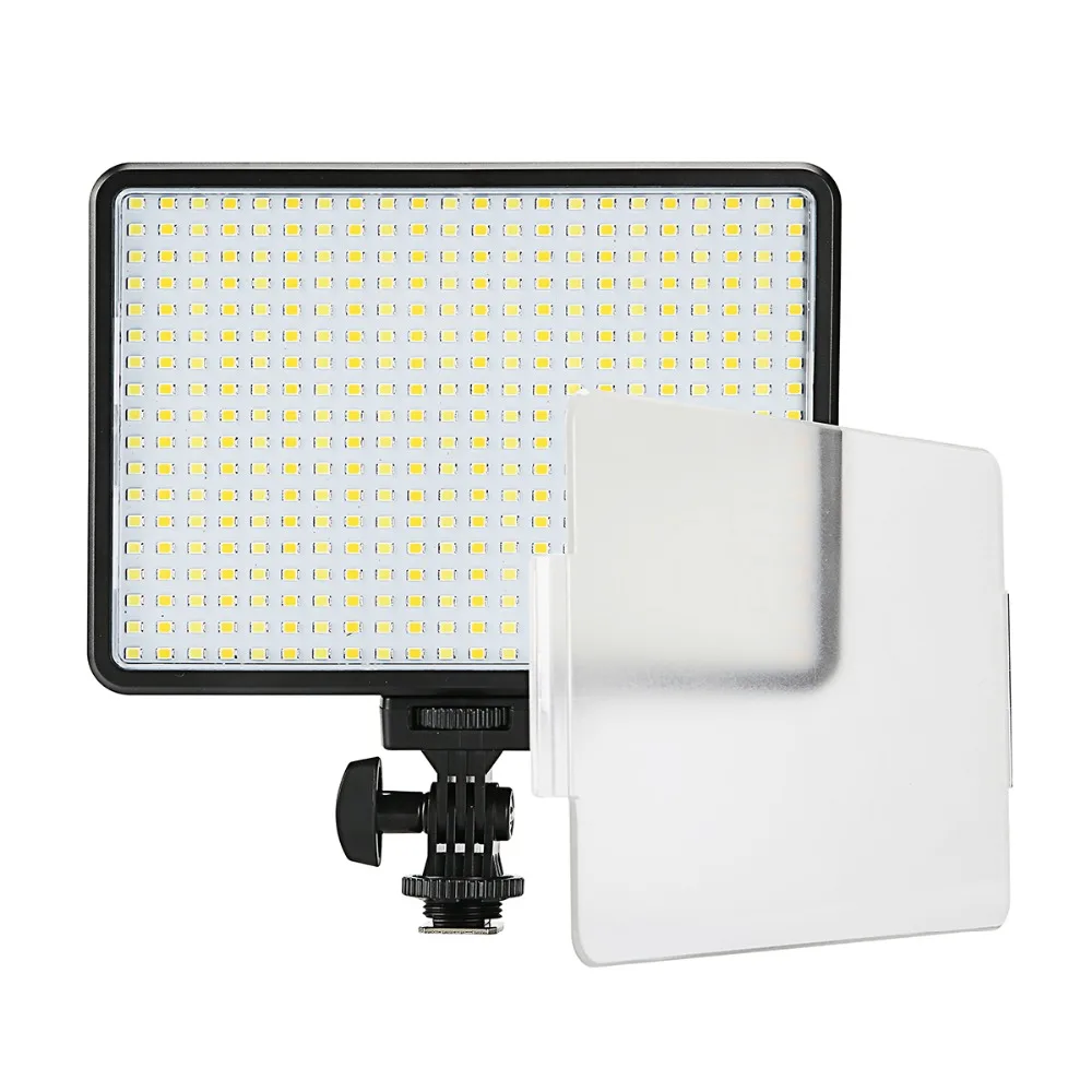 30W 5600K/3200K On-Camera 396 Bulbs Dimmable Photographic Lighting LED Video Light Lamp for Canon Nikon Pentax DSLR Camera