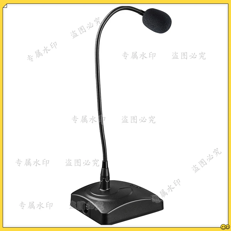 QR-501 Wired Conference Microphone, Office Meeting Gooseneck Recording Microphone Condenser Microphone