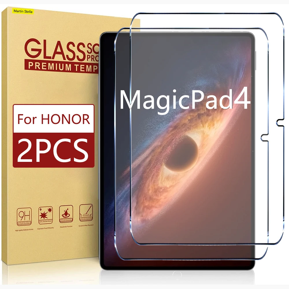 For Honor MagicPad 4 Tempered Glass Screen Protector On Honor Magic Pad 4 MagicPad4 2026 9H Film