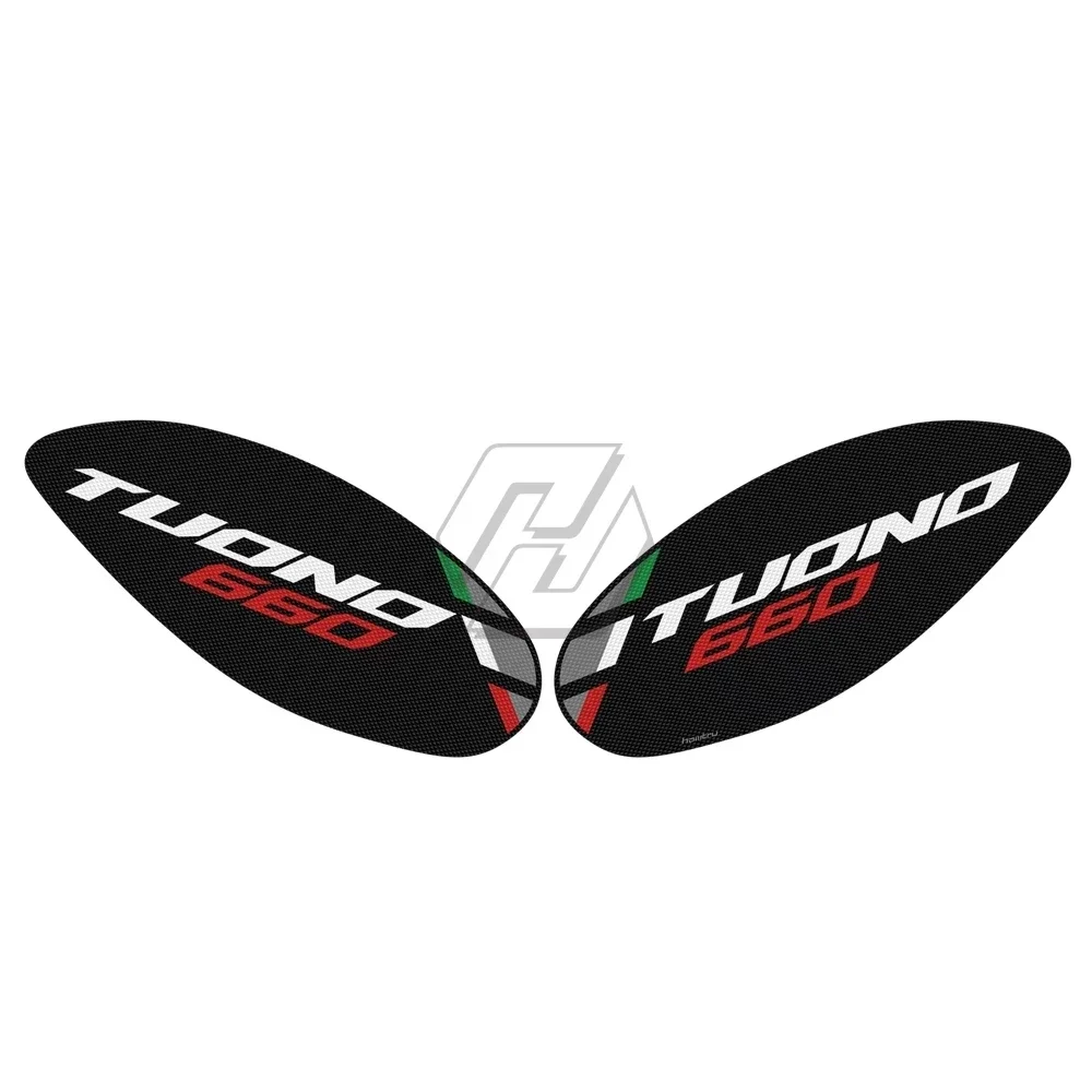 Для мотоцикла Aprilia Tuono 660 2021-2022, нескользящая сторона, наклейки для топливного бака, водонепроницаемая резиновая наклейка